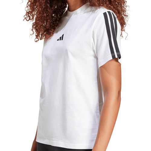 CAMISETA ADIDAS ESSENTIALS JM2394 BRANCO PRETO
