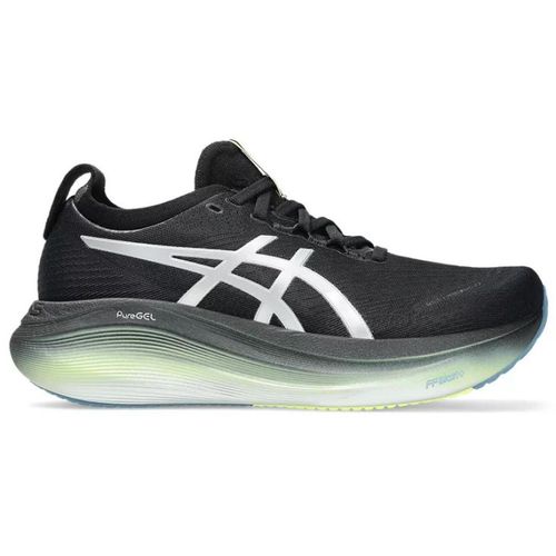 TENIS ASICS GEL NIMBUS 27 LUXE 1012B816P.001 PRETO VERDE