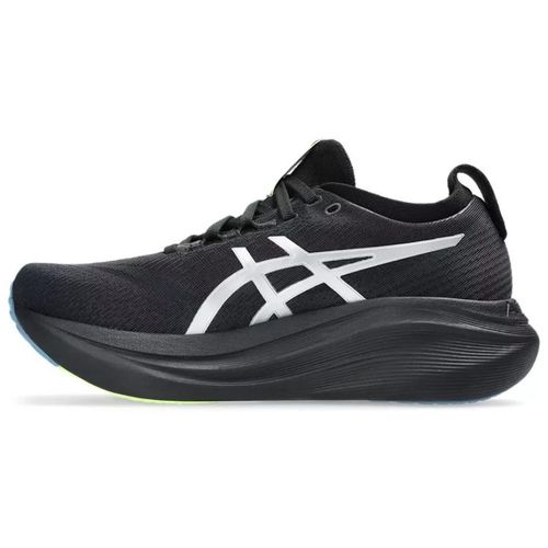 TENIS ASICS GEL NIMBUS 27 LUXE 1012B816P.001 PRETO VERDE
