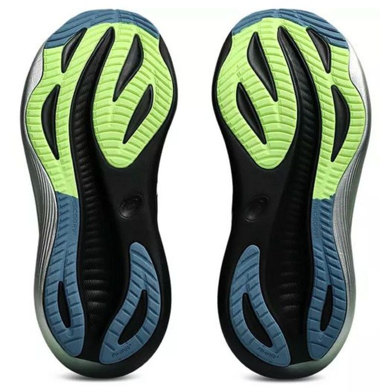 TENIS ASICS GEL NIMBUS 27 LUXE 1012B816P.001 PRETO VERDE