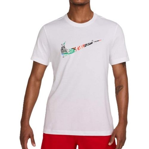 CAMISETA NIKE TEE RUN HJ3658-100 BRANCO