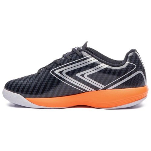 TENIS UMBRO FUTSAL PRO 5 JR U07FB00092.186 PRETO PRATA LARAN