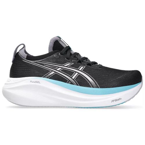TENIS ASICS GEL NIMBUS 27 1012B753.004 PRETO VIOLETA
