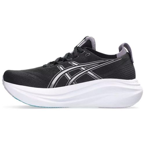 TENIS ASICS GEL NIMBUS 27 1012B753.004 PRETO VIOLETA