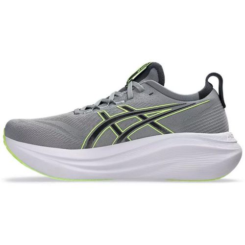 TENIS ASICS GEL NIMBUS 27 1011B958.022 CINZA AMARELO