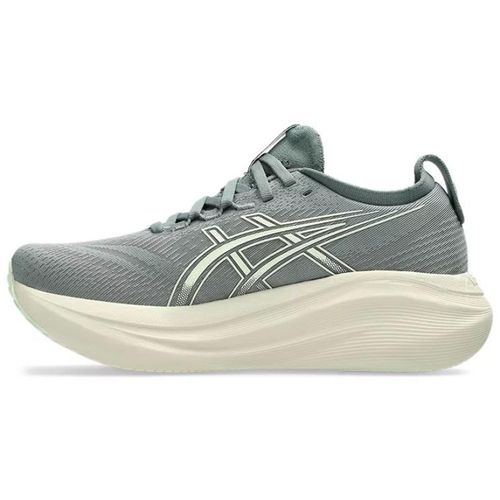 TENIS ASICS GEL NIMBUS 27 1012B753.402 CINZA BEGE