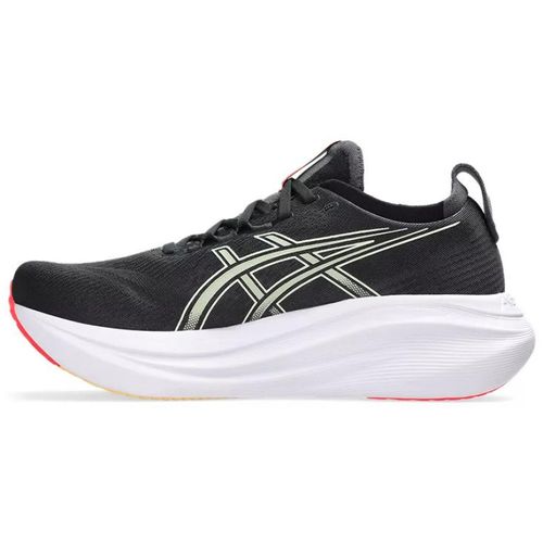 TENIS ASICS GEL NIMBUS 27 1011B958.005 PRETO VERMELHO