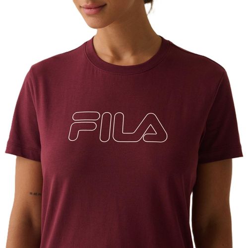 CAMISETA FILA BASIC OUTLINE F12L00551.769 VINHO