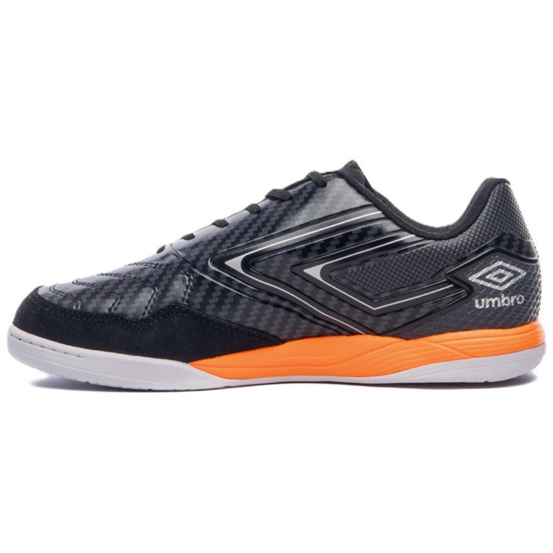 TENIS UMBRO FUTSAL PRO 5 BUMP U01FB042.186 PRETO PRATA LAR