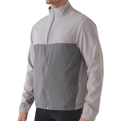 JAQUETA NEW BALANCE WINDBREAK SPORT ESSENTIALS 1281106 CINZA