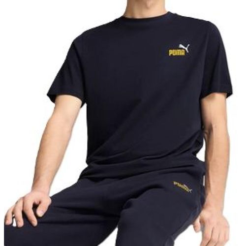CAMISETA PUMA SMALL LOGO 684717-16 MARINHO ESCURO