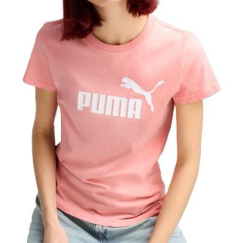 CAMISETA PUMA ESSENTIALS LOGO 682371-18 ROSA