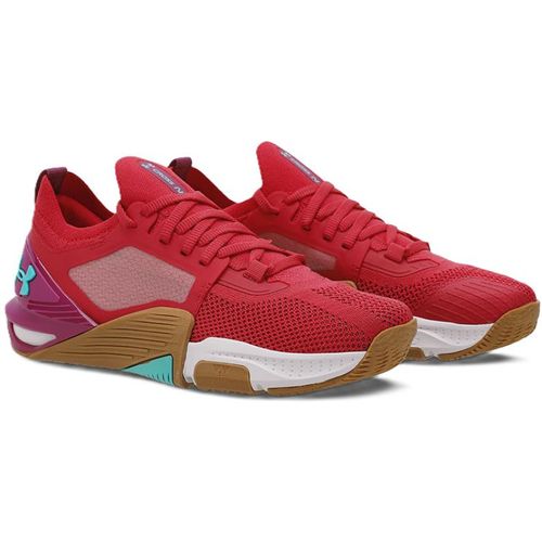TENIS UNDER ARMOUR UA TRIBASE CROSS 2 SFCCPG VERMELHO ROXO