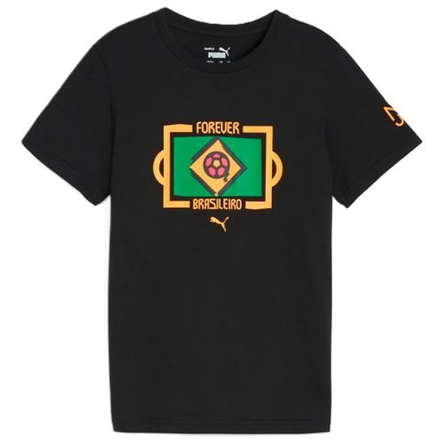 CAMISETA PUMA NEYMAR JR TEE JR PUMA 659221-02 PRETO