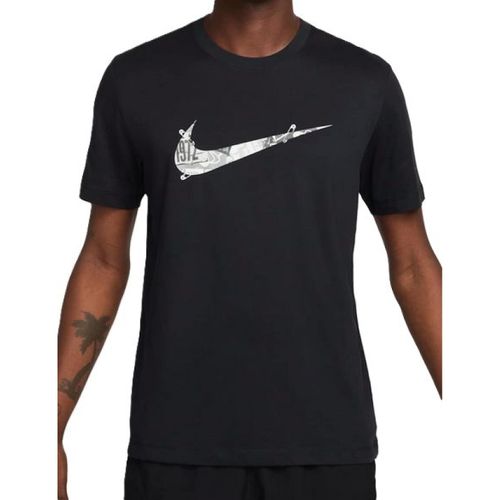 CAMISETA NIKE TEE RUN HJ3658-010 PRETO