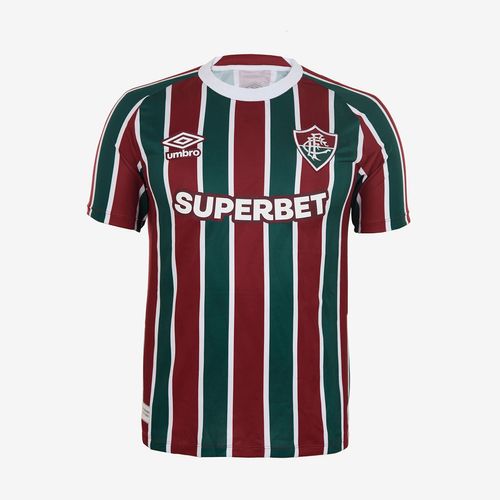 Camisa Masculina Umbro Fluminense Of.1 2025 Torcedor