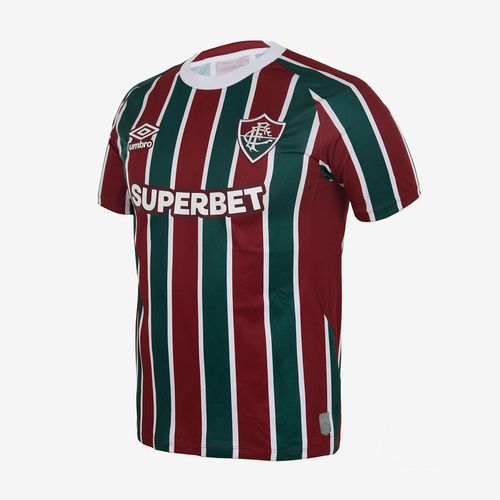 Camisa Masculina Umbro Fluminense Of.1 2025 Torcedor