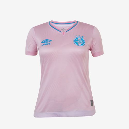 Camisa Feminina Umbro Grêmio Outubro Rosa 2024