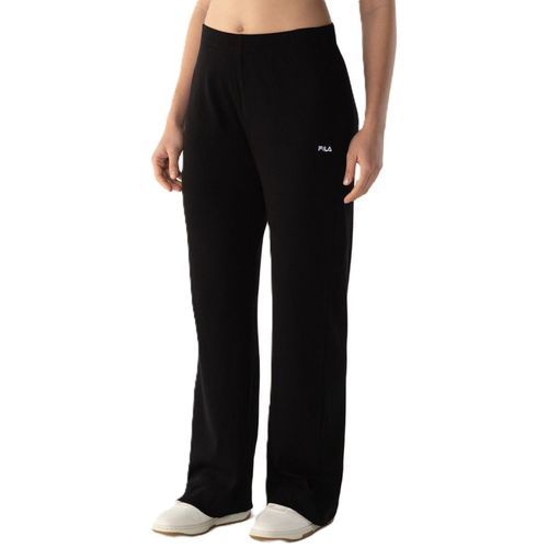 CALCA FILA MOLETOM WIDE ESSENTIALS RIB F12L02002.160 PRETO