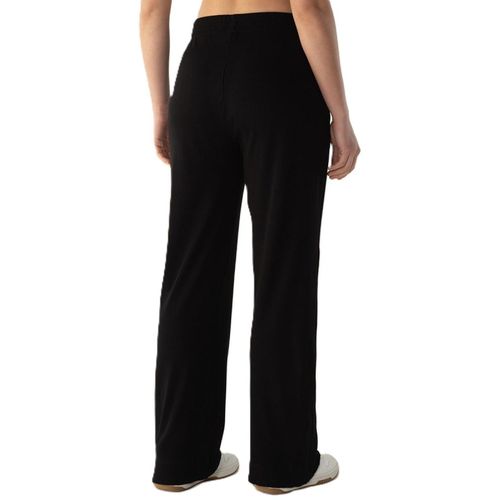 CALCA FILA MOLETOM WIDE ESSENTIALS RIB F12L02002.160 PRETO