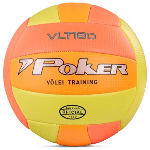 BOLA POKER VOLEI TRAINIGN VLT 180 05843VLCAC VERMELHO LARAN