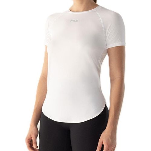 CAMISETA FILA BIO III  F12R00236.1671 BRANCO PRATA