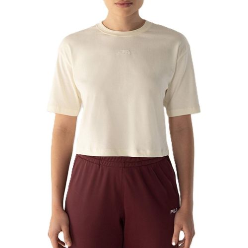 CAMISETA FILA CROPPED COMFORT CLASSIC F12L01913.3669 CREME