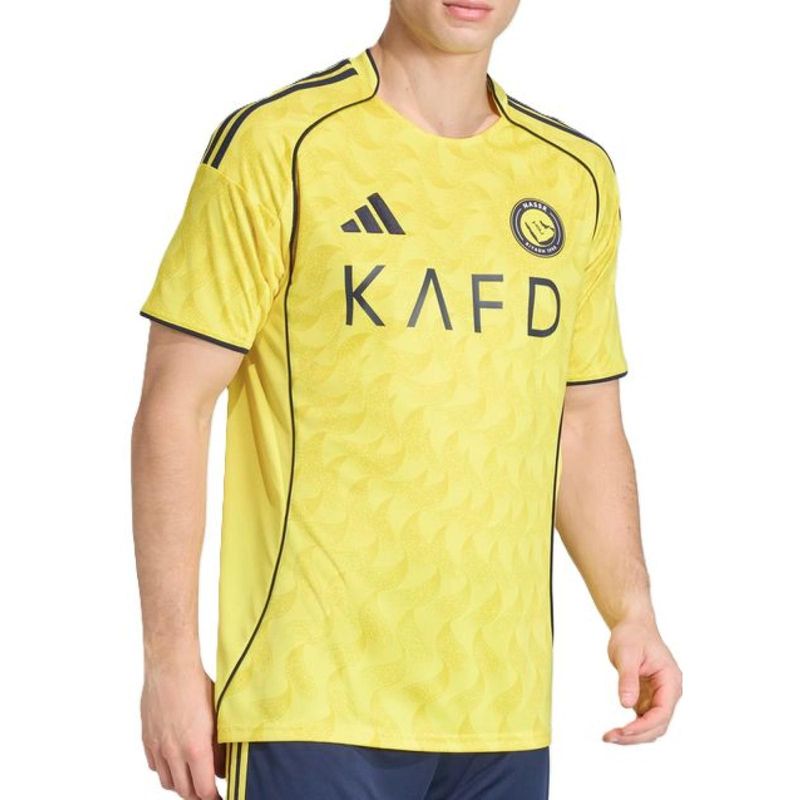 CAMISETA ADIDAS AL NASSR CR7 JN7982 AMARELO