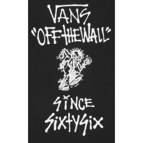 CAMISETA VANS LET LOOSE LS VN000PXXBLKCASA PRETO