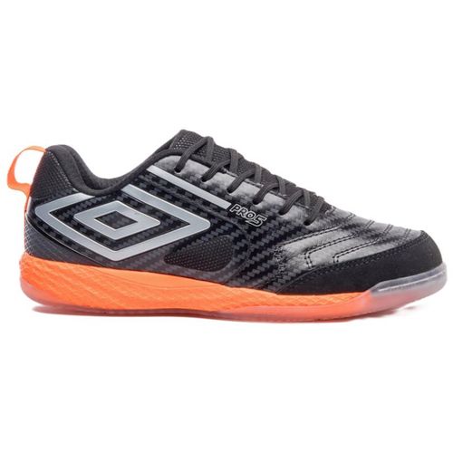 TENIS UMBRO FUTSAL PRO 5 BUMP U01FB041.186 PRETO PRATA
