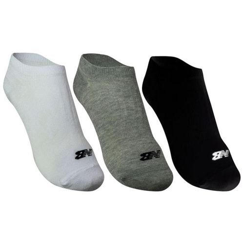 KIT MEIA NEW BALANCE ALGODAO NB33A.177 BRANCO CINZA PRETO
