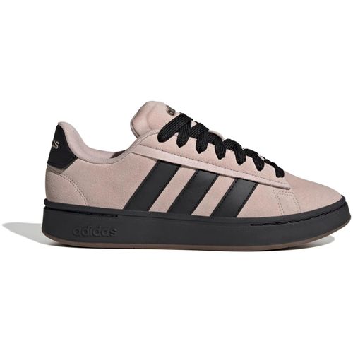 TENIS ADIDAS GRAND COURT ALPHA JS3808 MARROM PRETO