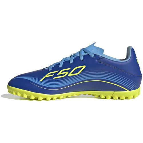CHUTEIRA SOCIETY ADIDAS F50 MESSI CLUB JQ6614 AZUL AMARELO