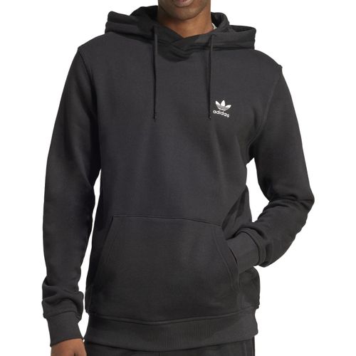 CASACO ADIDAS MOLETOM TREFOIL ESSENTIALS JD2404 PRETO