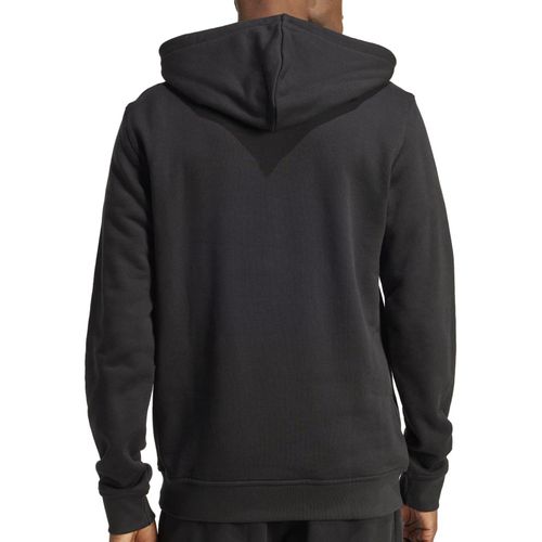 CASACO ADIDAS MOLETOM TREFOIL ESSENTIALS JD2404 PRETO