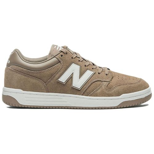 TENIS NEW BALANCE 480 LOW BB480LKK MARROM BRANCO