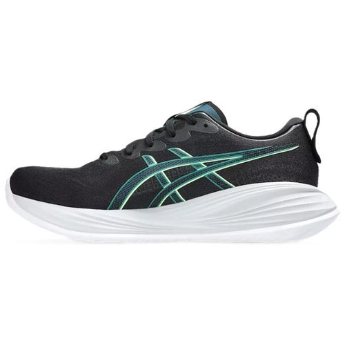 TENIS ASICS GEL CUMULUS 27 1011B960.004 PRETO VERDE
