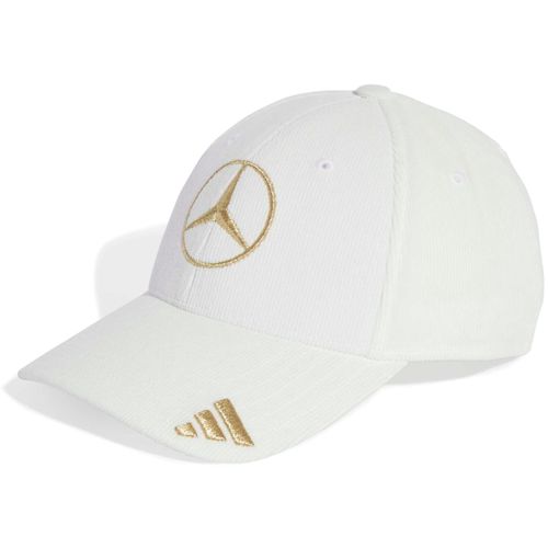 BONE ADIDAS MERCEDES MONACO JY5608 BRANCO DOURADO