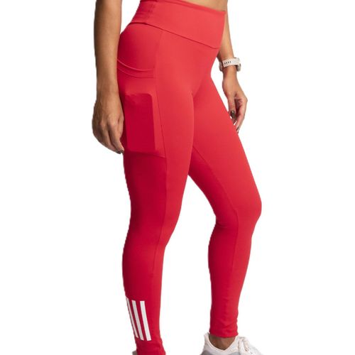 CALCA LEGGING ADIDAS 3 LISTRAS JW1602 RUBI
