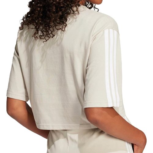 CAMISETA ADIDAS 3 LISTRAS JE1204 BEGE