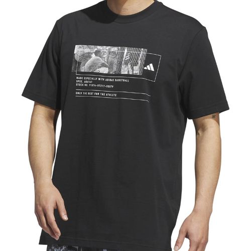 CAMISETA ADIDAS GRAPHIC JV8300 PRETO