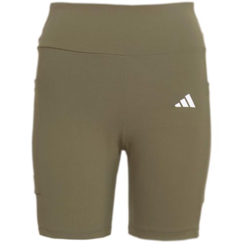 BERMUDA LEGGING ADIDAS 3 LISTRAS JV9122 VERDE OLIVA