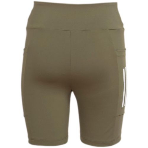 BERMUDA LEGGING ADIDAS 3 LISTRAS JV9122 VERDE OLIVA