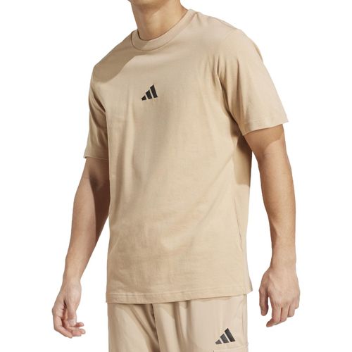CAMISETA ADIDAS SMALL LOGO JX5657 MARROM CLARO