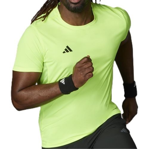 CAMISETA ADIDAS ADIZERO ESSENTIALS IX2841 VERDE NEON