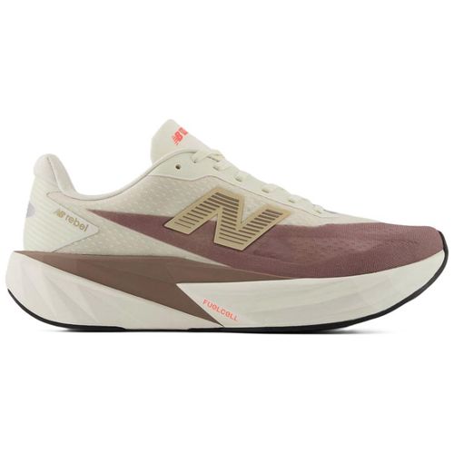 TENIS NEW BALANCE FUELCELL REBEL V5 MFCXLY5 BRANCO MARROM