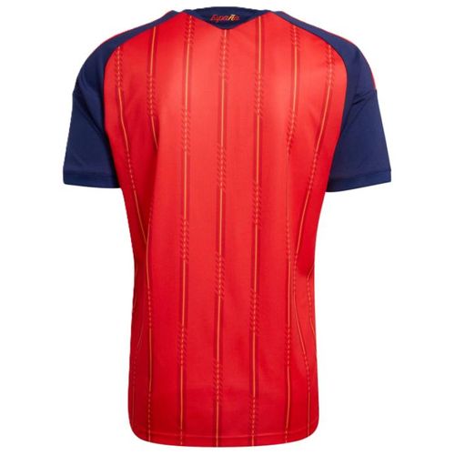 CAMISETA ADIDAS ESPANHA I JN4390 VERMELHO MARINHO