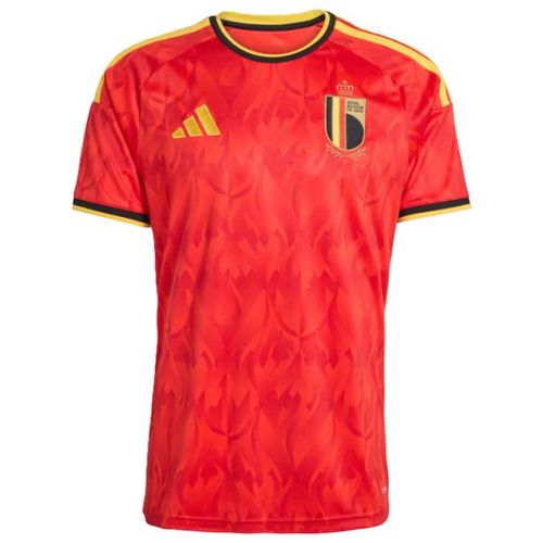 CAMISETA ADIDAS BELGICA I JM8381 VERMELHO AMARELO