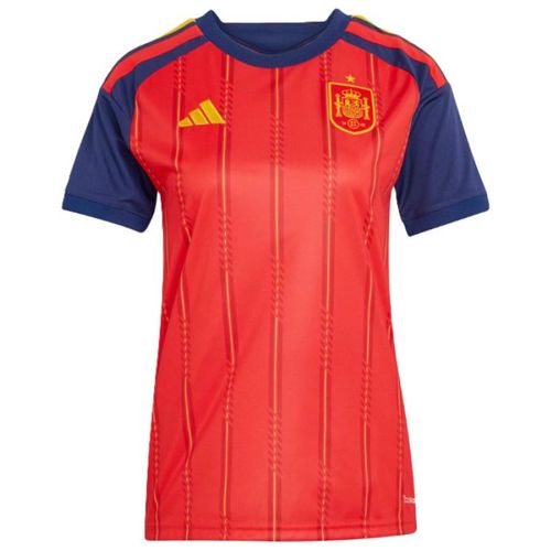 CAMISETA ADIDAS ESPANHA I FEMININO JZ5756 VERMELHO MARINHO
