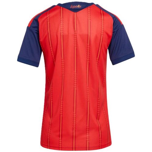 CAMISETA ADIDAS ESPANHA I FEMININO JZ5756 VERMELHO MARINHO